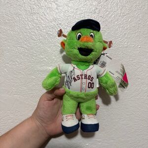 Forever Collectibles MLB Houston Astros Orbit Plush 16” Mascot signed